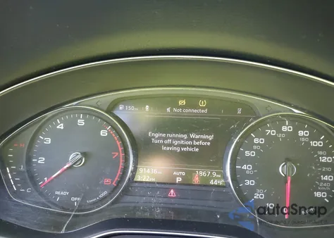 2019 Audi Q5 45 Premium z USA, uszkodzony, nr VIN WA1ANAFY6K2113462